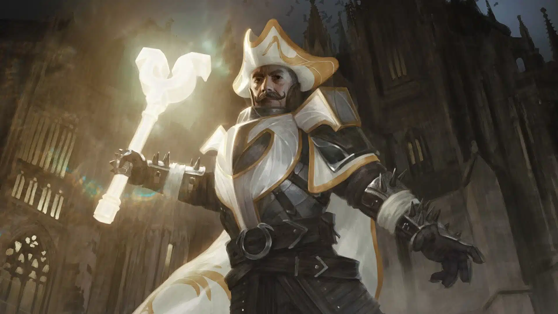 Greymond, Avacyn's Stalwart | Universes Within | Art by Bram Sels