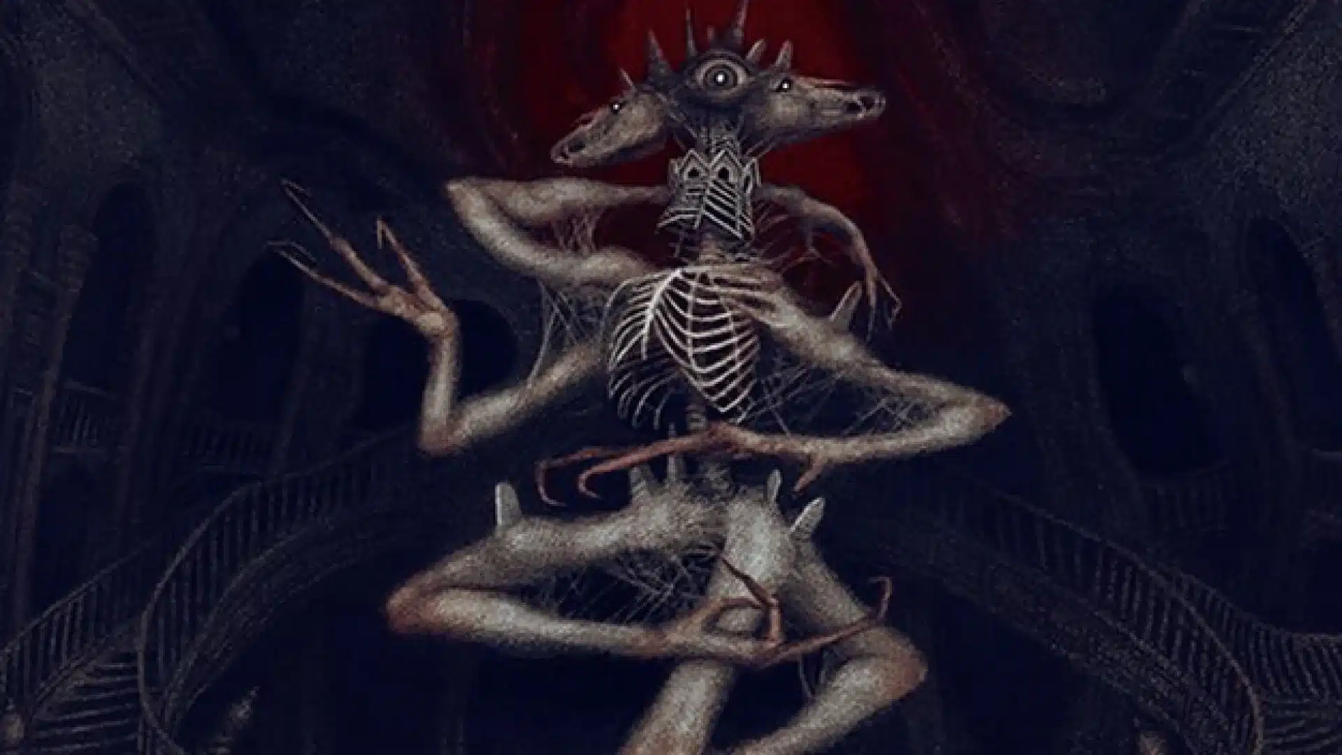 Overlord of the Balemurk | Duskmourn: House of Horror | Art by Babs Webb