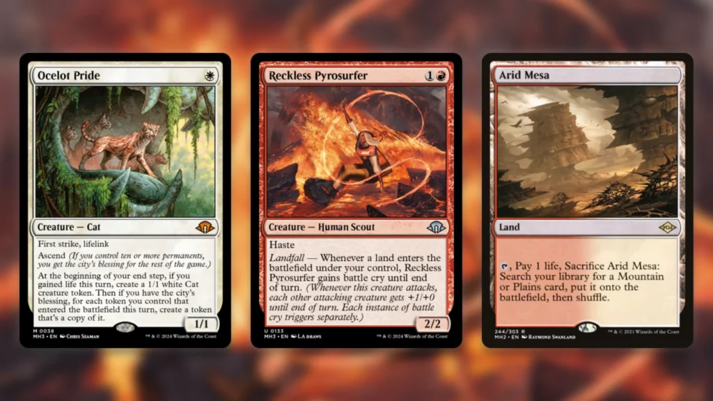 Reckless Pyrosurfer Synergies