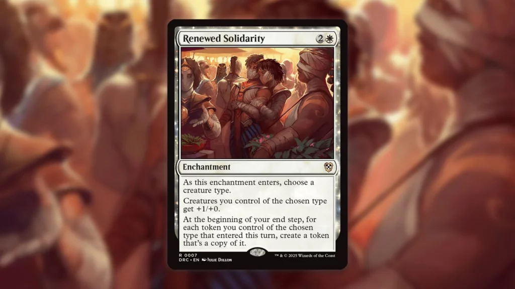 Renewed Solidarity