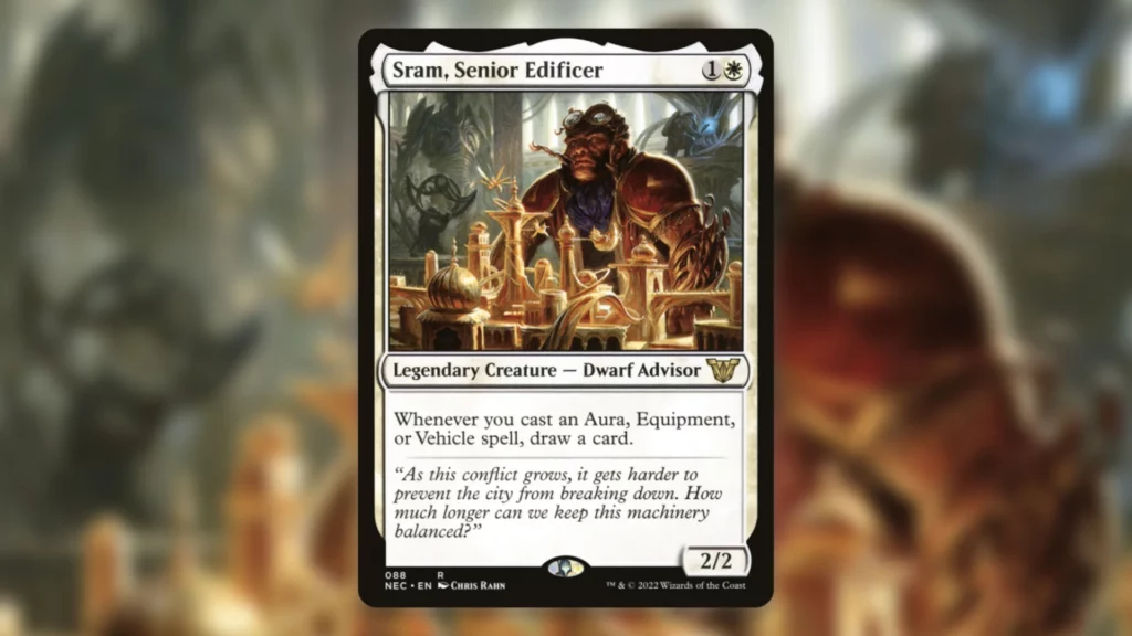 Vehicle Support Cards MTG Sram, Senior Edificer