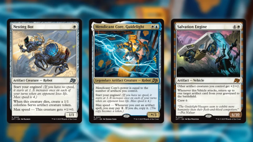 Affinity MTG Aetherdrift Support Pieces