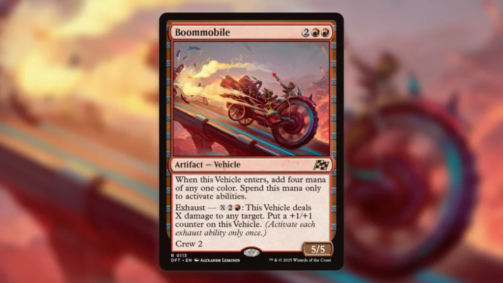 Boommobile Combo MTG
