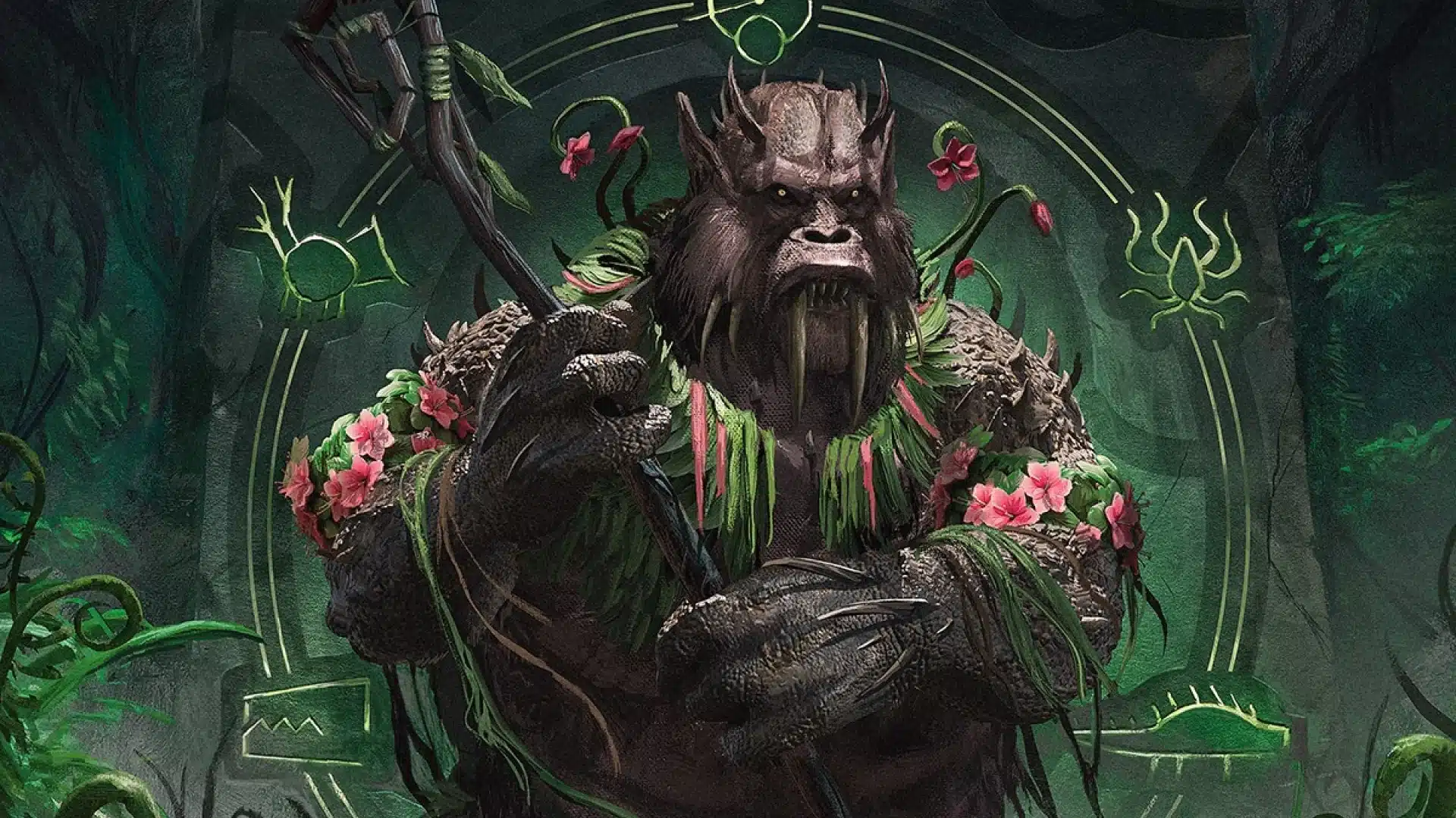 Fang-Druid Summoner | Aetherdrift | Art by Nino Is