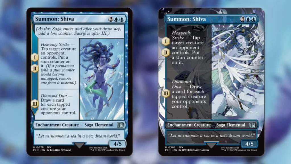 Final Fantasy Summons MTG Summon Shiva