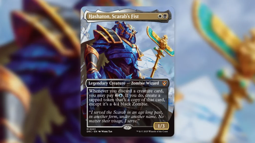 Hashaton Scarab's Fist cEDH