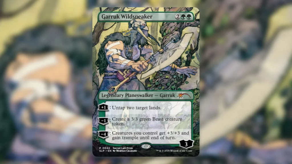 MTG Spotlight Series Promos Garruk Wildspeaker