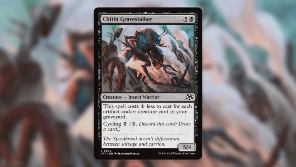 Pauper Cycle Storm Aetherdrift Chitin Gravestalker