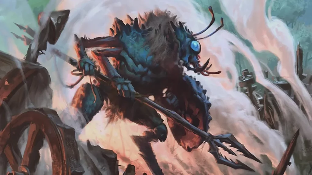 Chitin Gravestalker | Aetherdrift | Art by Slawomir Maniak