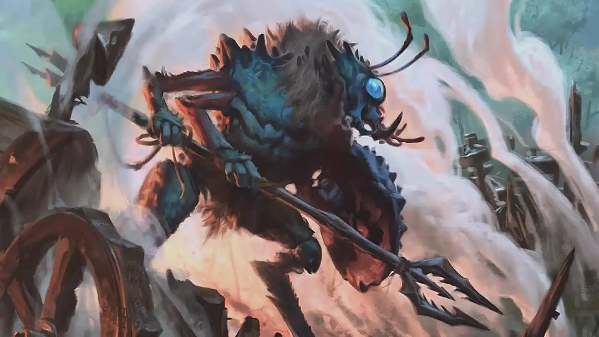 Chitin Gravestalker | Aetherdrift | Art by Slawomir Maniak