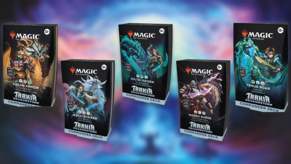 Tarkir Dragonstorm Leak Commander Decks