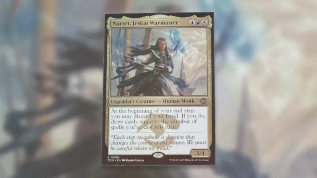 Tarkir Dragonstorm Leak Narset, Jeskai Waymaster
