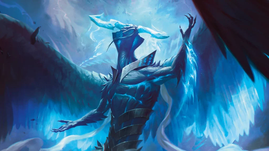 Tarkir Dragonstorm Ugin Art