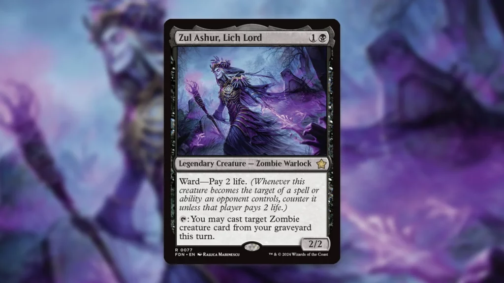 Zul Ashur, Lich Lord