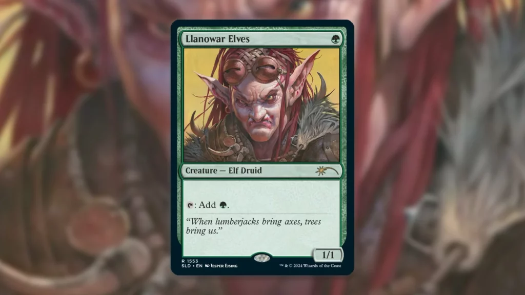 Llanowar Elves | Artist Series: Jesper Ejsing