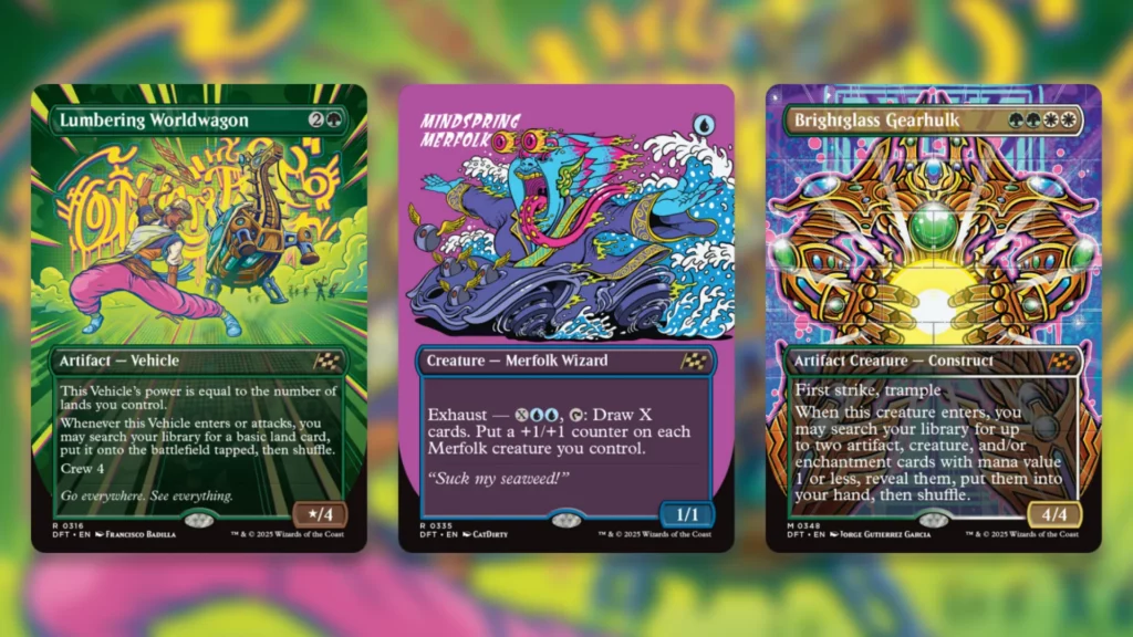 Aetherdrift Art MTG Price Differences