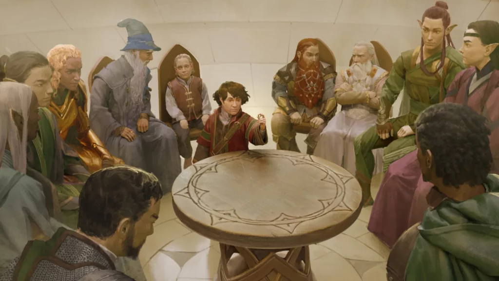 Council's Deliberation | The Lord of the Rings: Tales of Middle-earth | Art by Viko Menezes