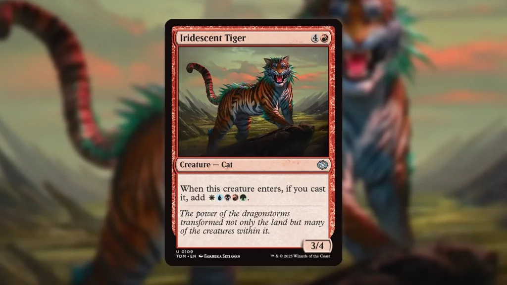 Iridescent Tiger