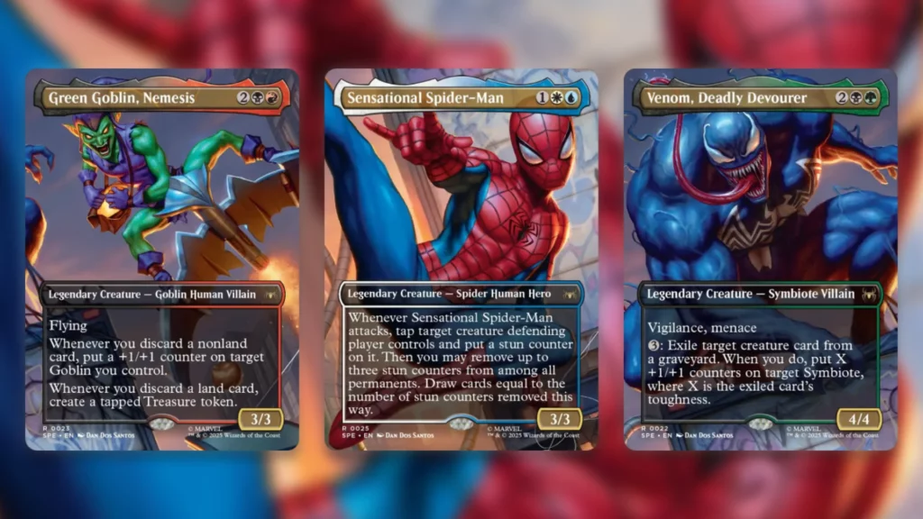 MTG Marvel Cards Spider-Man