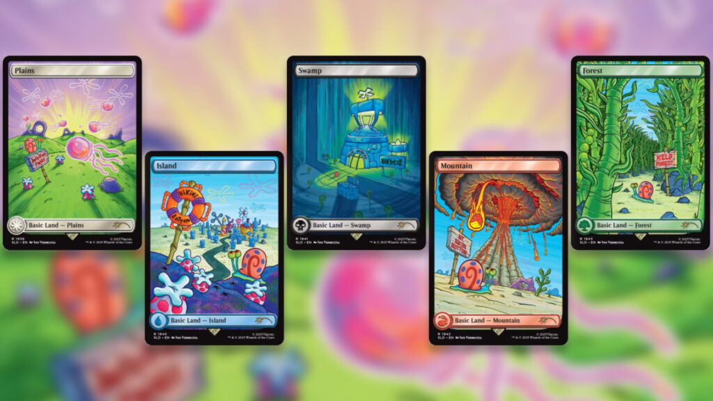 Spongebob Squarepants x Secret Lair Lands Under the Sea