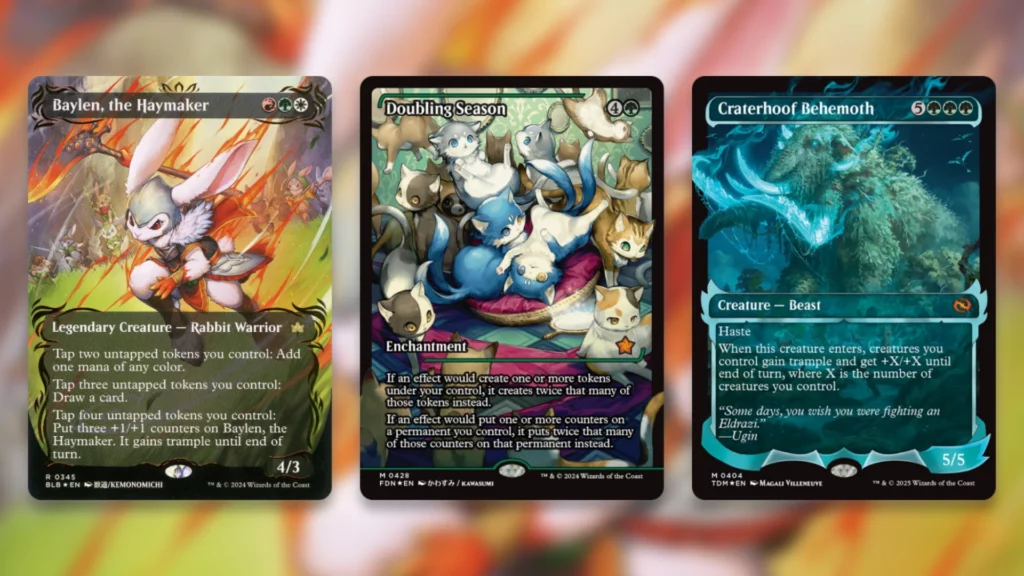 Tarkir Dragonstorm Collector Booster Exclusives Past Examples