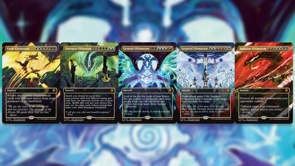 Tarkir Dragonstorm Special Guests Ultimatums