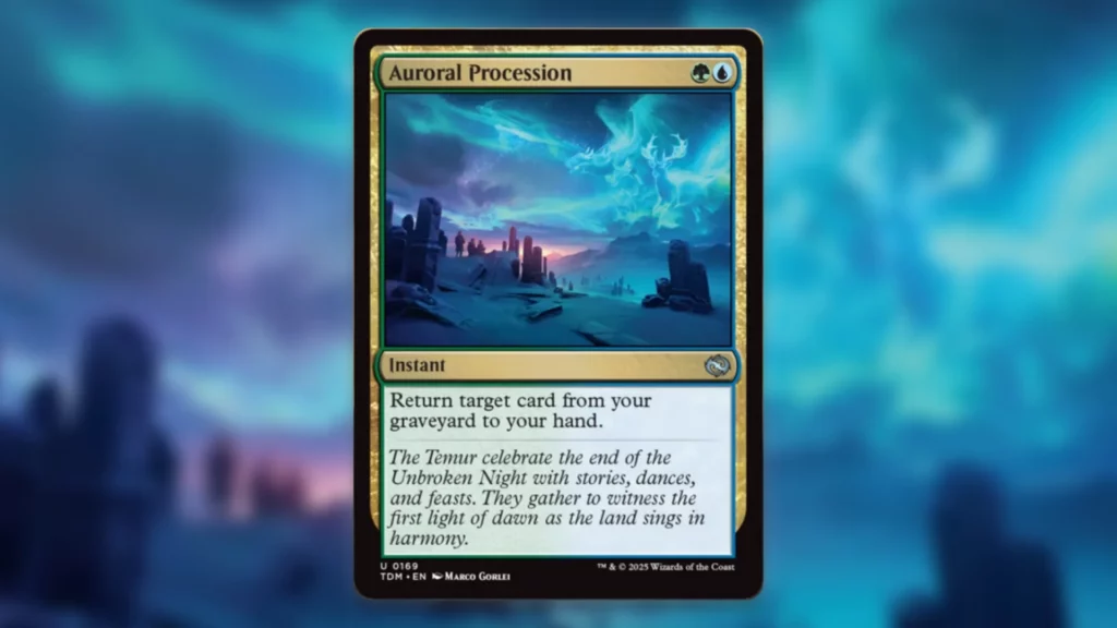 Tarkir Dragonstorm Uncommons Auroral Procession