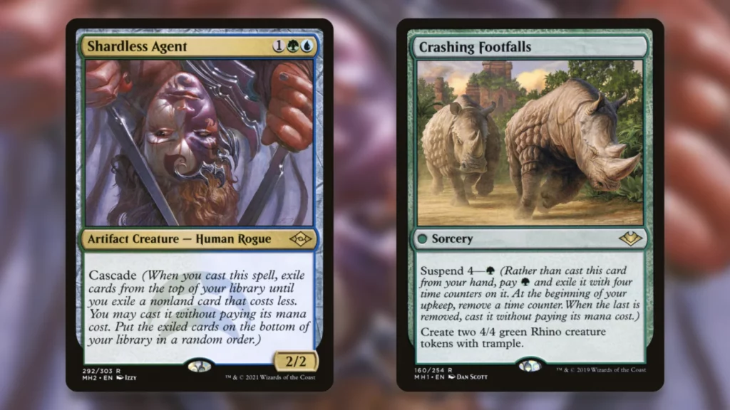 Temur Rhino Twin MTG Cascade
