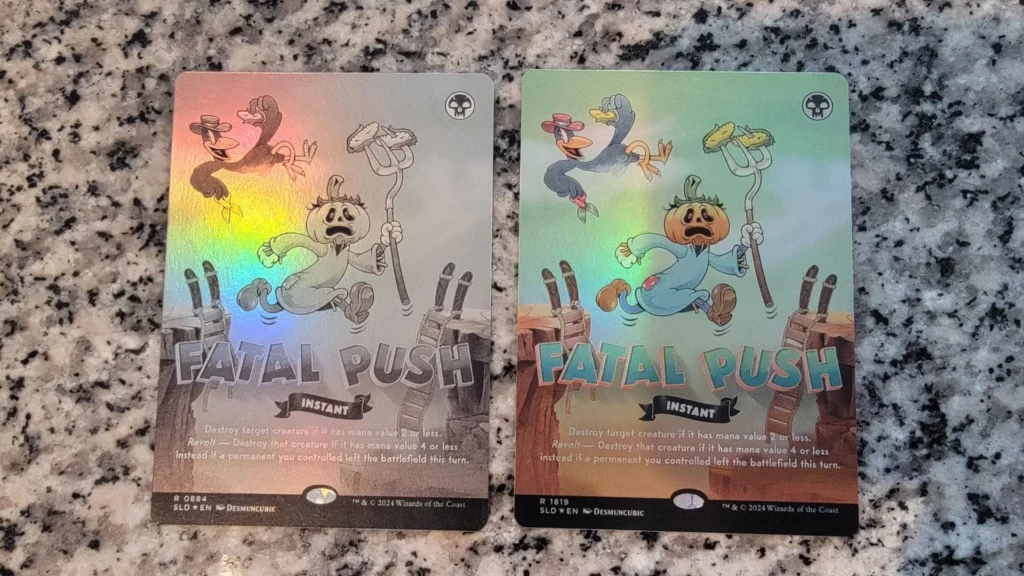 Twisted Toons Bonus Cards