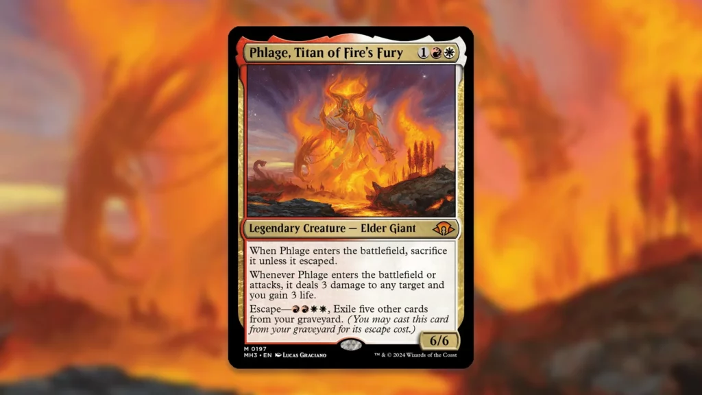 Phlage, Titan of Fire's Fury