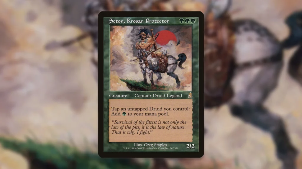 Seton, Krosan Protector