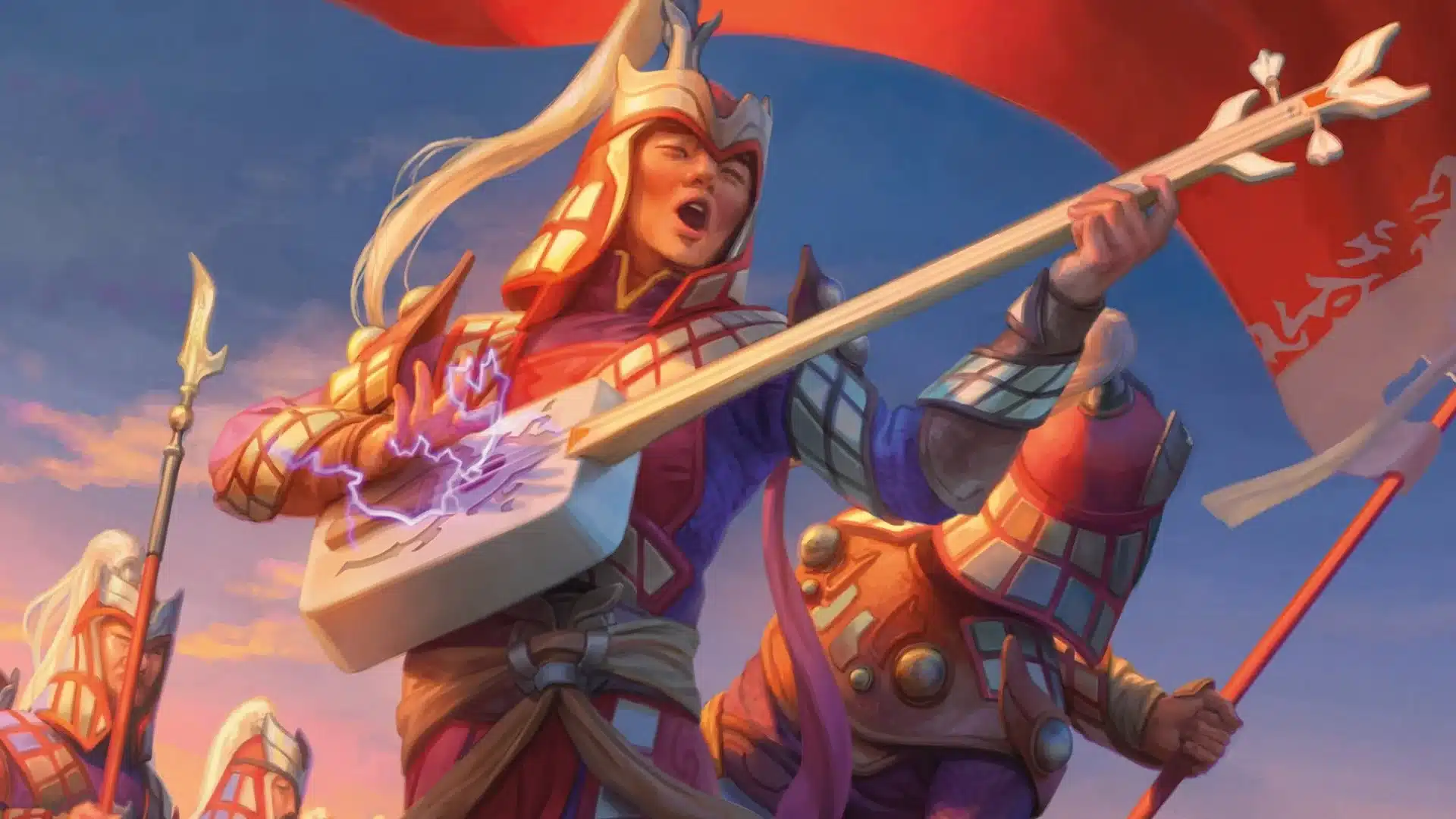 Voice of Victory | Tarkir: Dragonstorm | Art by Joshua Cairos