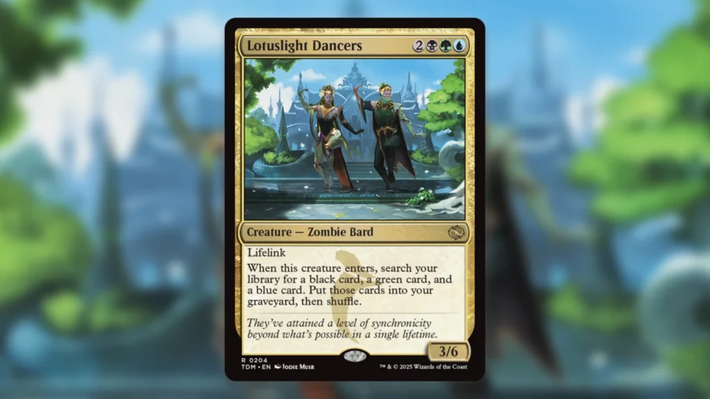 Best Commander Cards Tarkir Dragonstorm Lotuslight Dancers