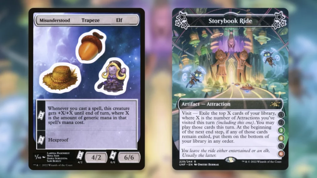 External Game Mechanics MTG Unfinity