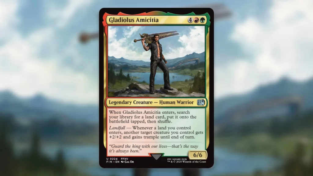 Gladiolus Amicitia MTG