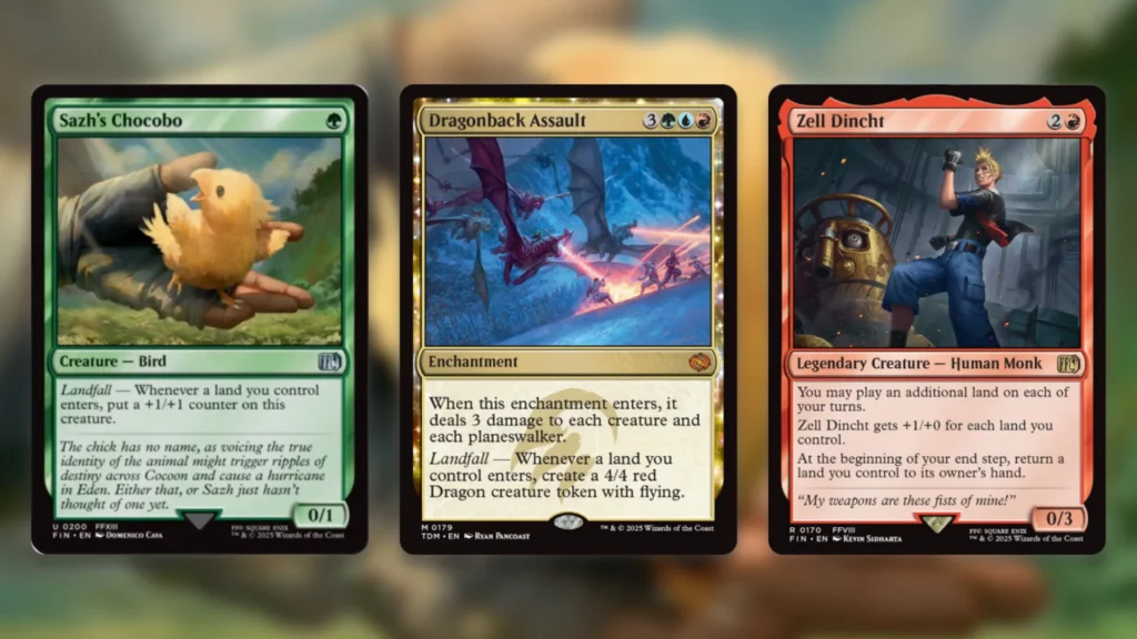 Gladiolus Amicitia MTG Landfall Synergies