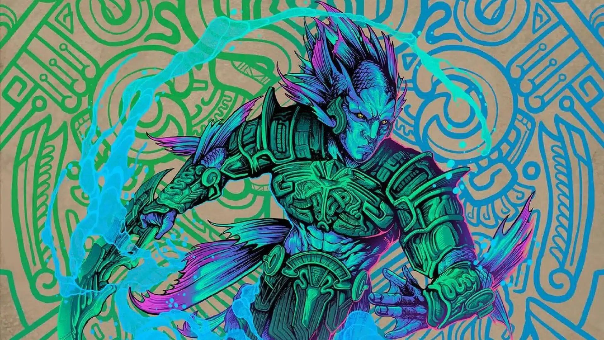 Hakbal of the Surging Soul | Lost Caverns of Ixalan Commander Decks | Art by Anditya Dita