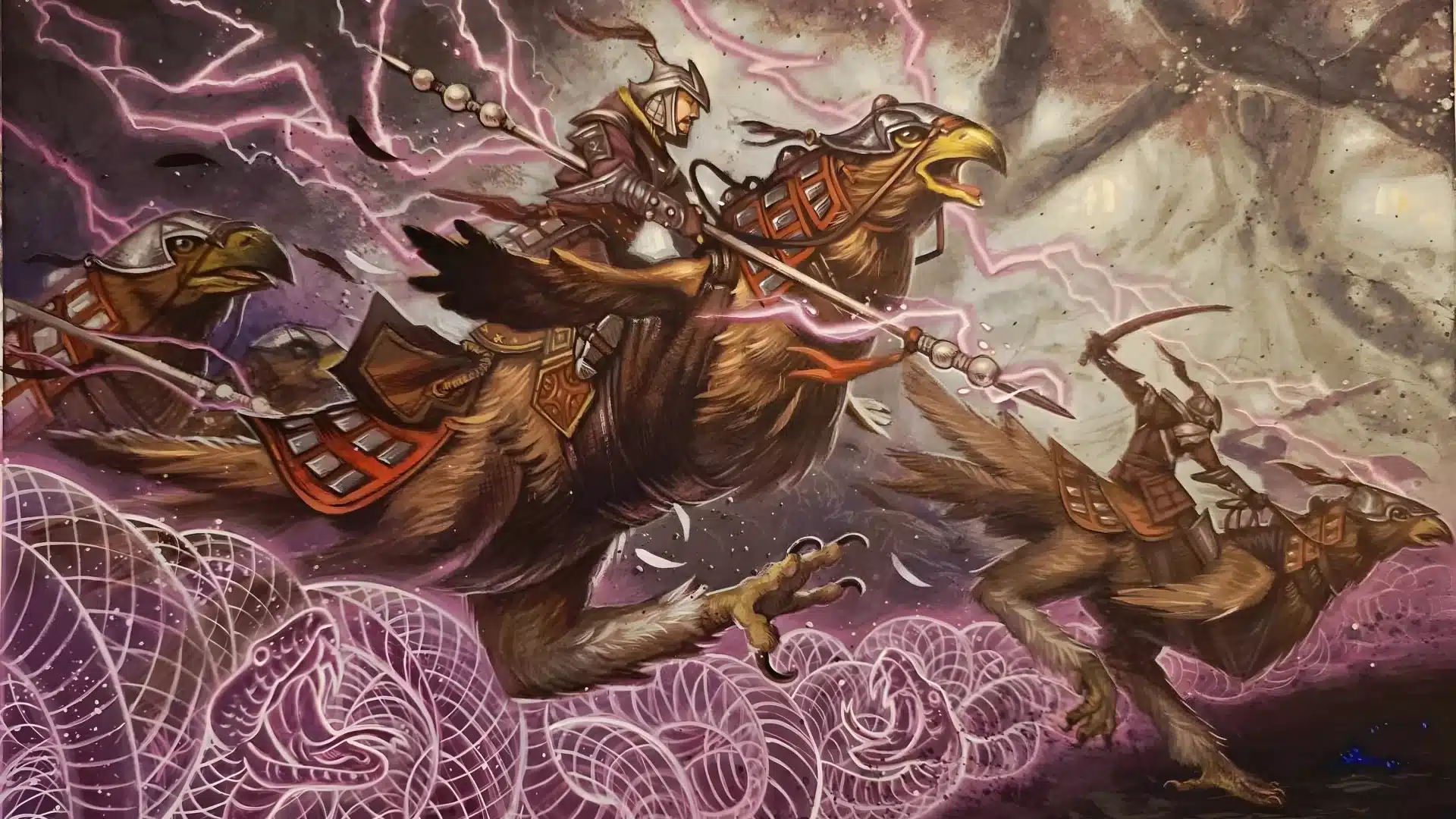 Mardu Siegebreaker | Tarkir: Dragonstorm | Art by Chris Seaman