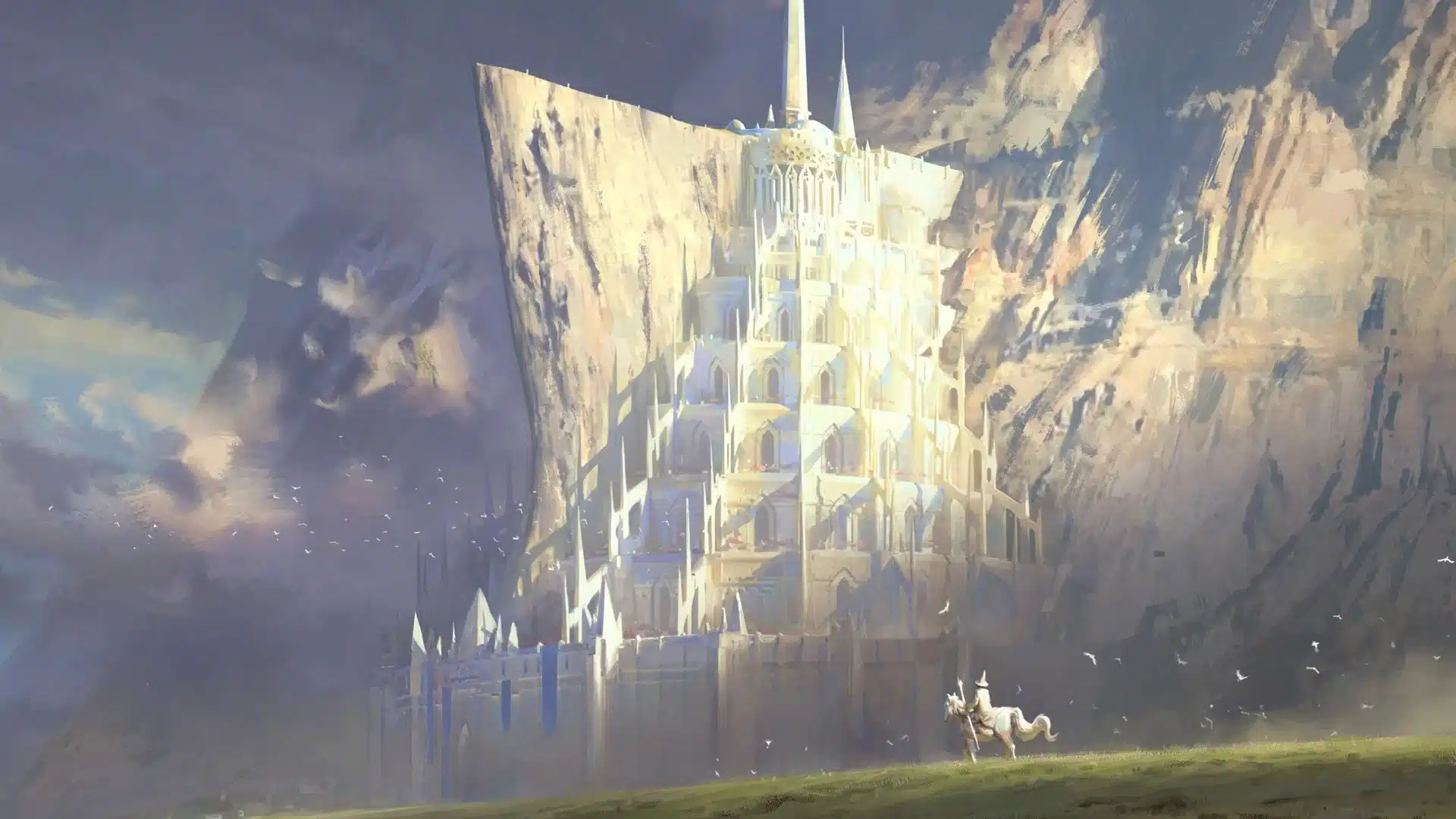 Minas Tirith | The Lord of the Rings: Tales of Middle-earth | Art by Sean Vo