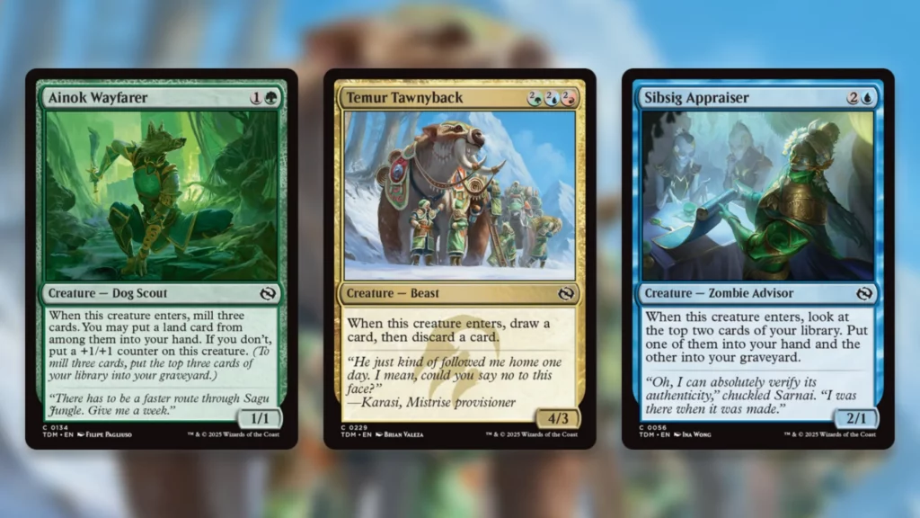 Tarkir Dragonstorm Limited Best Creatures