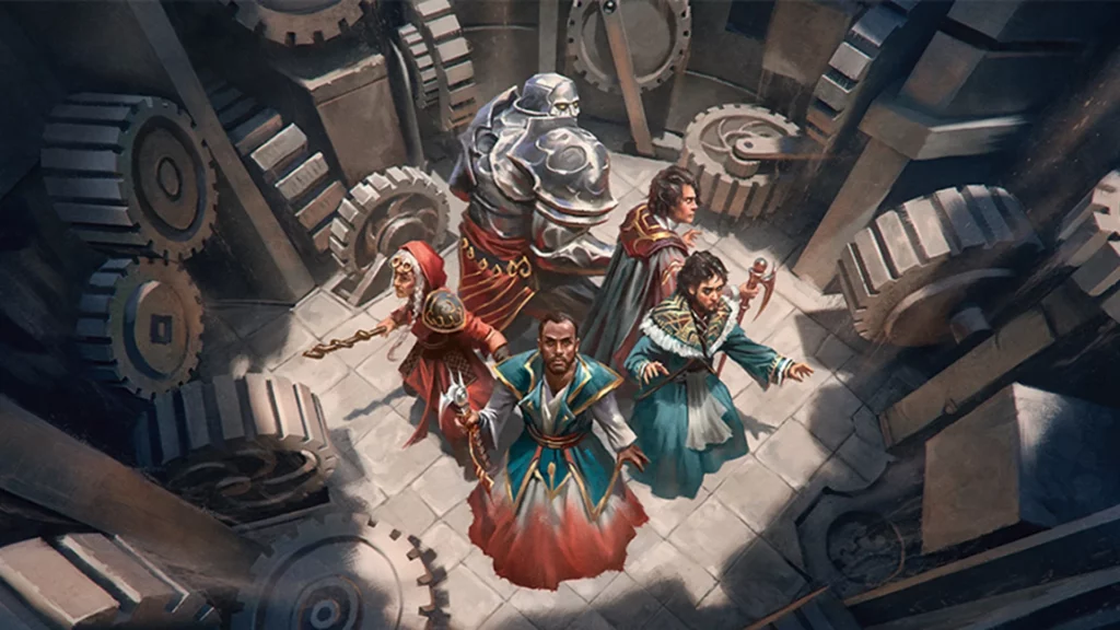 Temporary Lockdown | Dominaria United | Art by Bryan Sola