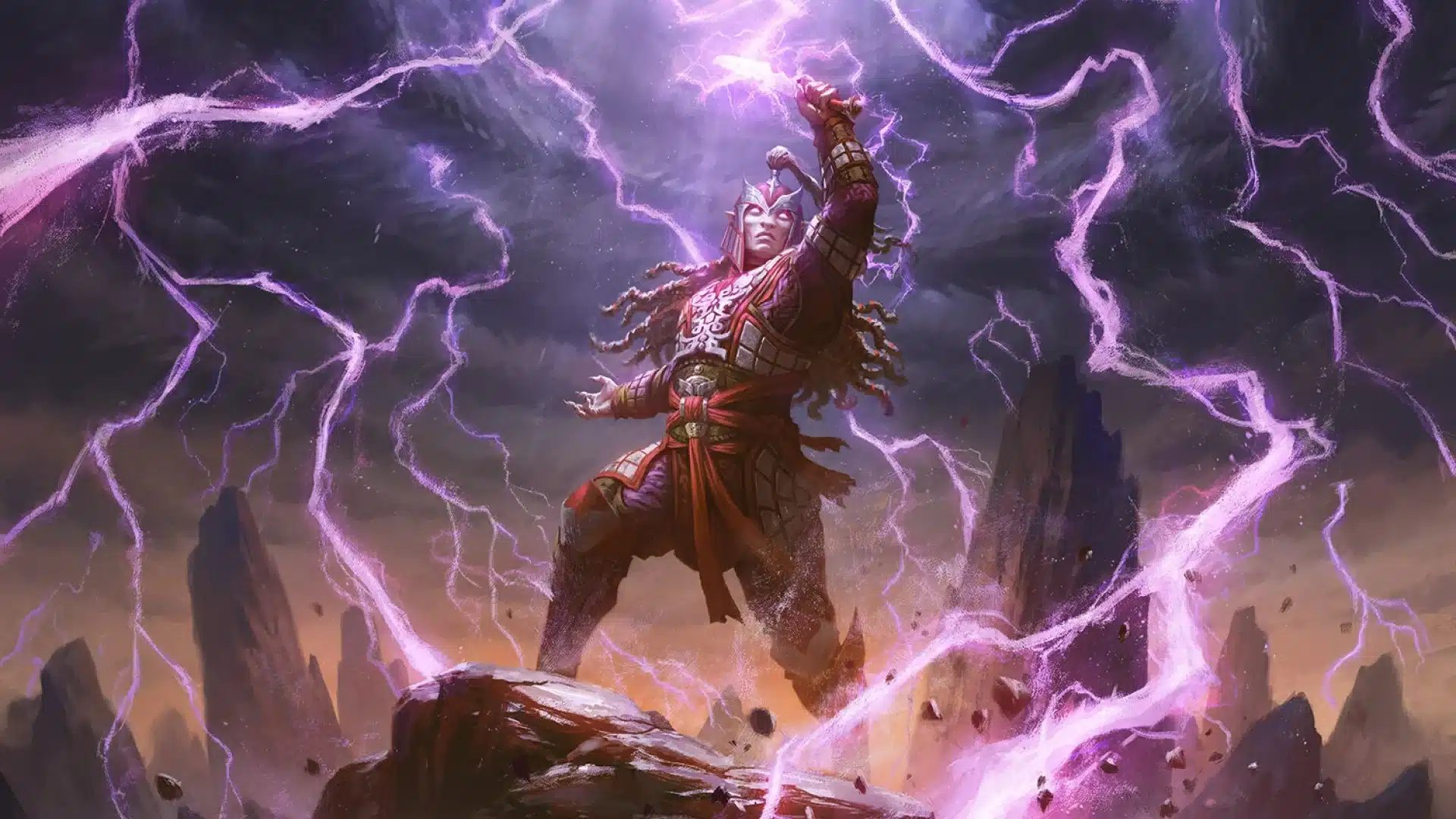 Tersa Lightshatter | Tarkir: Dragonstorm | Art by Olivier Bernard