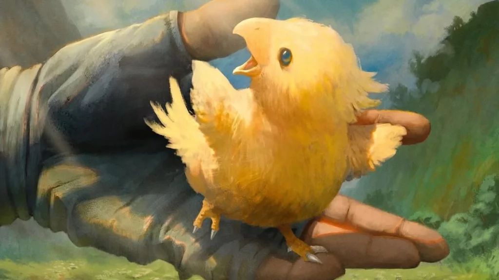 Through the Omenpaths MTG Sazh's Chocobo