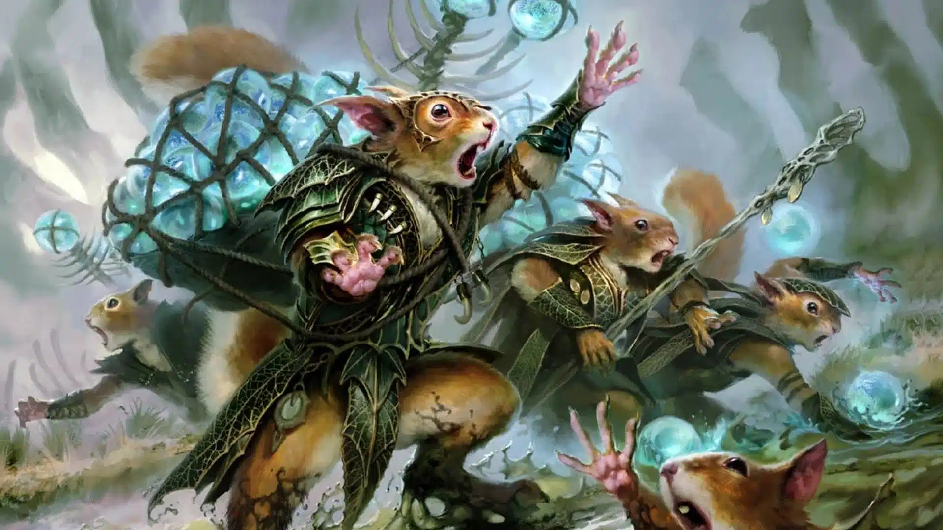 Consumed by Greed | Bloomburrow | Art by Mathias Kollros