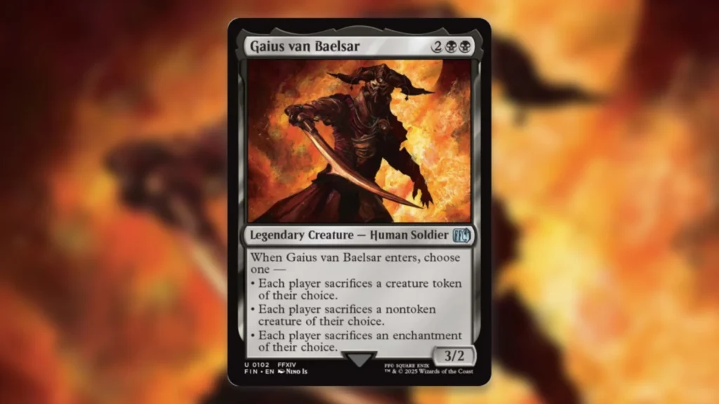 Balamb T-Rexaur MTG Gaius van Baelsar