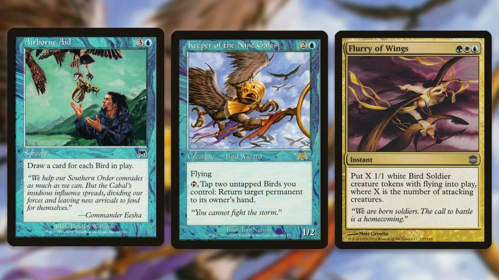 Bird Typal Support Cards