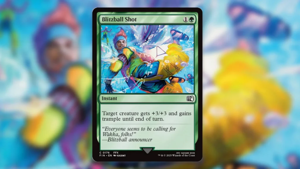 Blitzball Shot