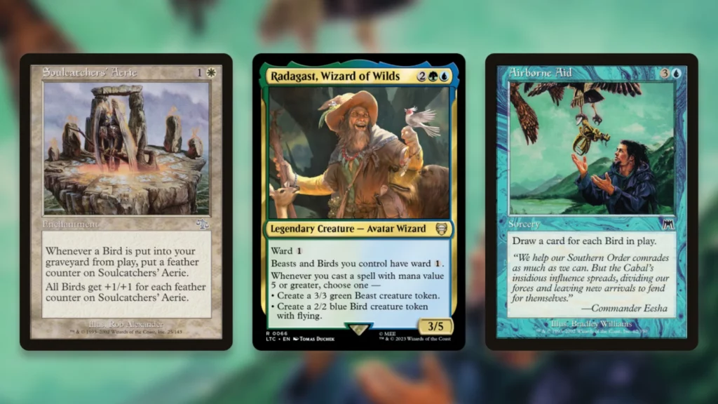 Commander Bird Support