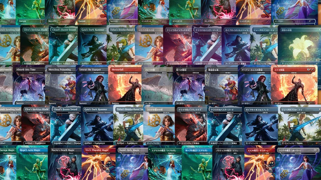 Final Fantasy Secret Lair Cards