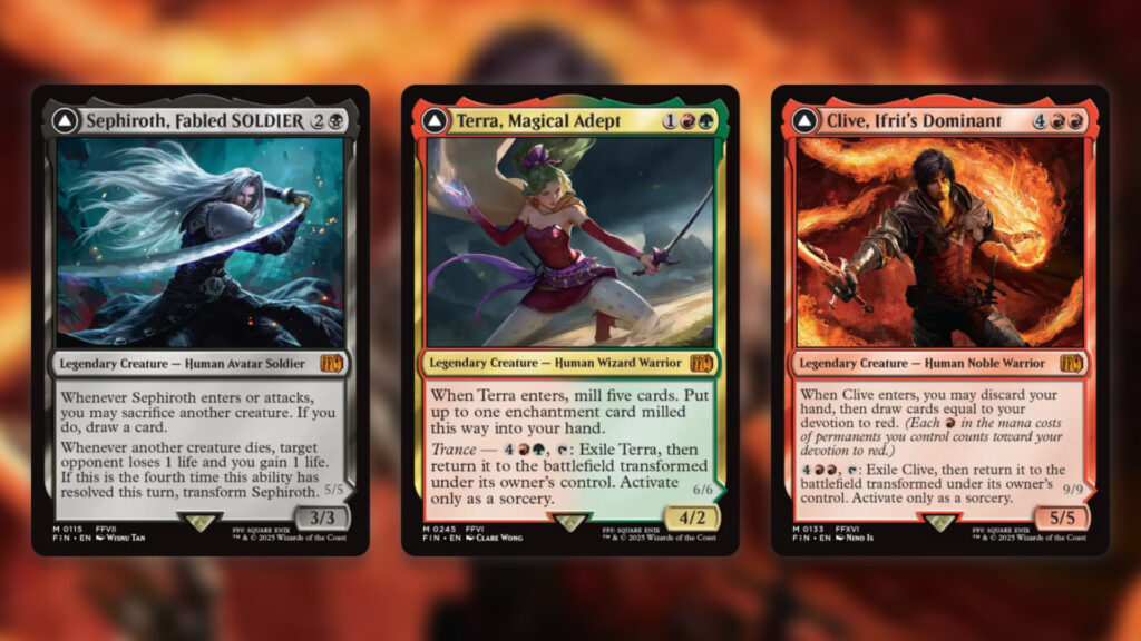 Final Fantasy Transform Cards